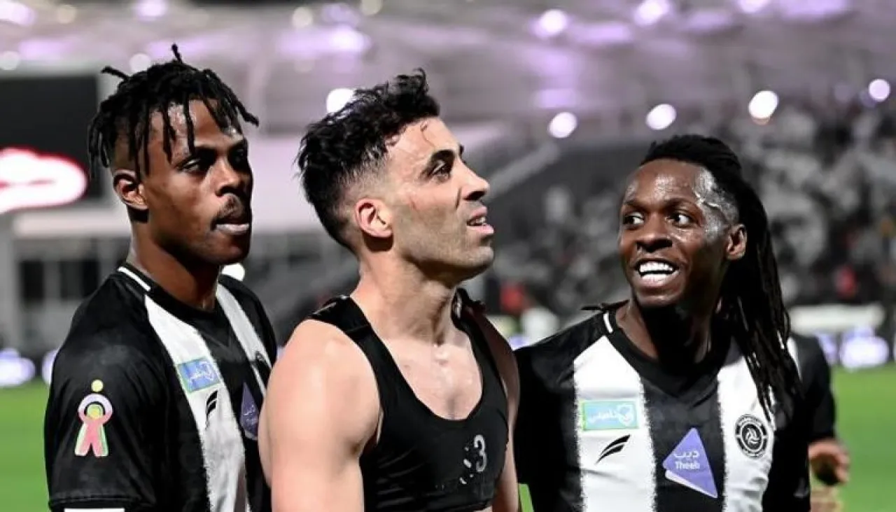 رغم الطرد.. حمدالله يدخل تاريخ الدوري السعودي بـ150 هدفا (فيديو)