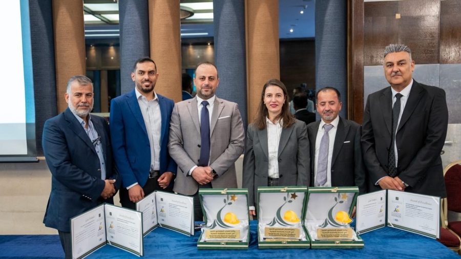 شركة توزيع الكهرباء تفوز بثلاث جوائز للتميّز في السلامة والصحة المهنية من الضمان الاجتماعي (صور)
