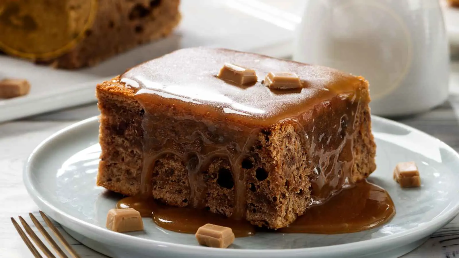 أسهل وصفة لتحضير بودينغ التوفي الكريمي