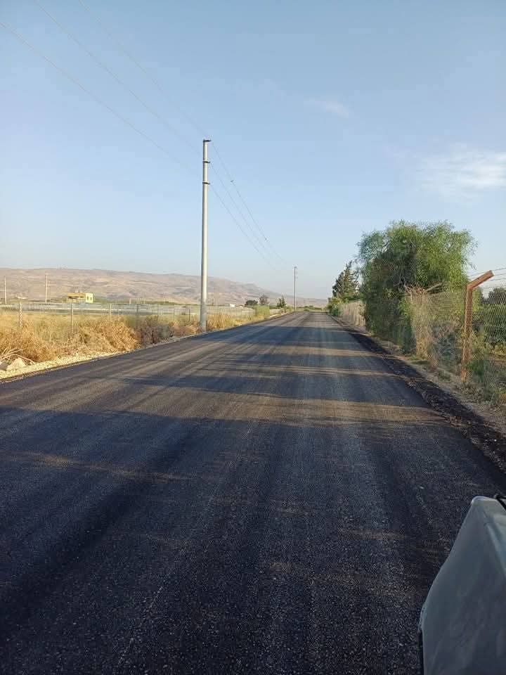 الشونة الشمالية: 90 نسبة الإنجاز في طريق محطة التنقية