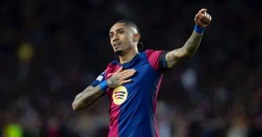 رافينيا هداف برشلونة في مواجهات الكلاسيكو الموسم الحالي