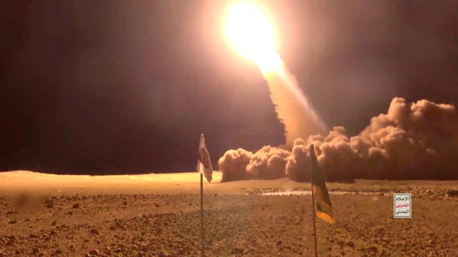 جيش الاحتلال الاسرائيلي يعلن اعتراض صاروخ أطلق من اليمن