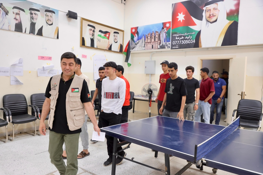 أمين عام وزارة الشباب يلتقي بشباب مليح ويؤكد دعم البرامج في مأدبا