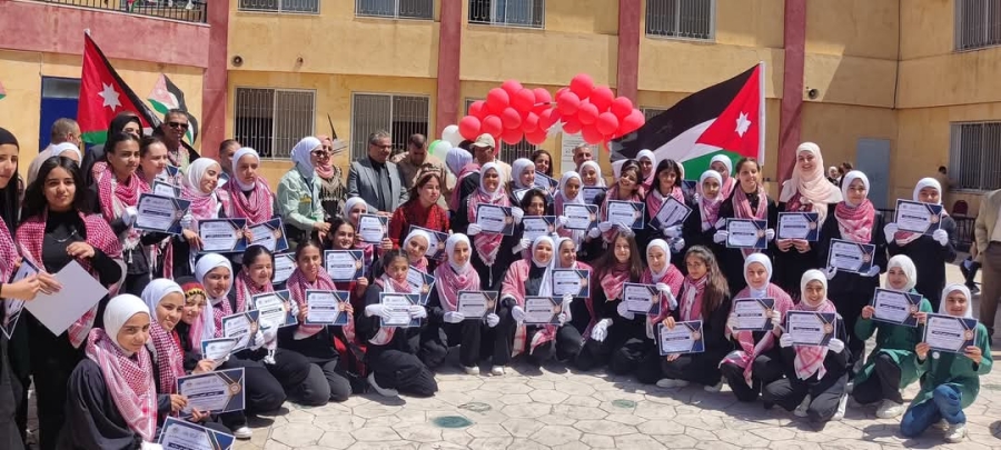 تربية بني كنانة تحتفل بتخريج الفوج الثالث من طلبة التدريب العسكري