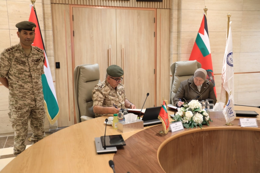 مذكرة تفاهم بين المختبرات العسكرية وجامعة العلوم التطبيقية