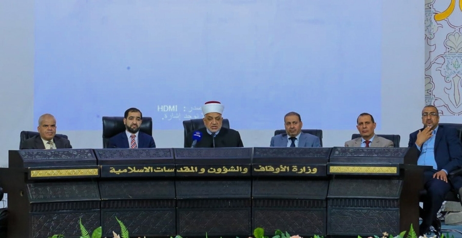 وزير الأوقاف يلتقي  أعضاء البعثات المرافقة للحجاج