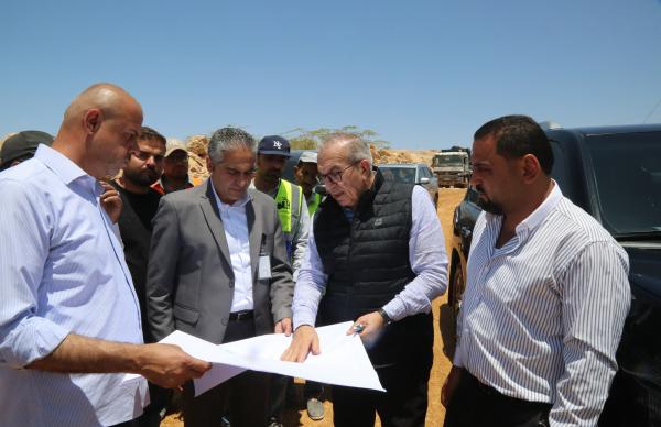 وزير الأشغال يتفقد 7 مشاريع تطويرية وخدمية في العاصمة والبلقاء