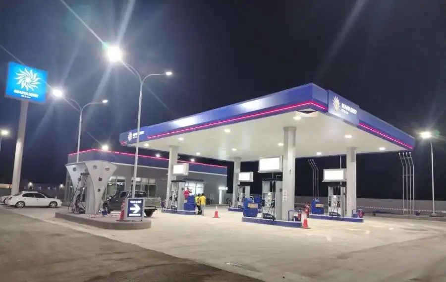 افتتاح محطة وقود جديدة تابعة لشركة المناصير للزيوت والمحروقات باسم محطة معان 3