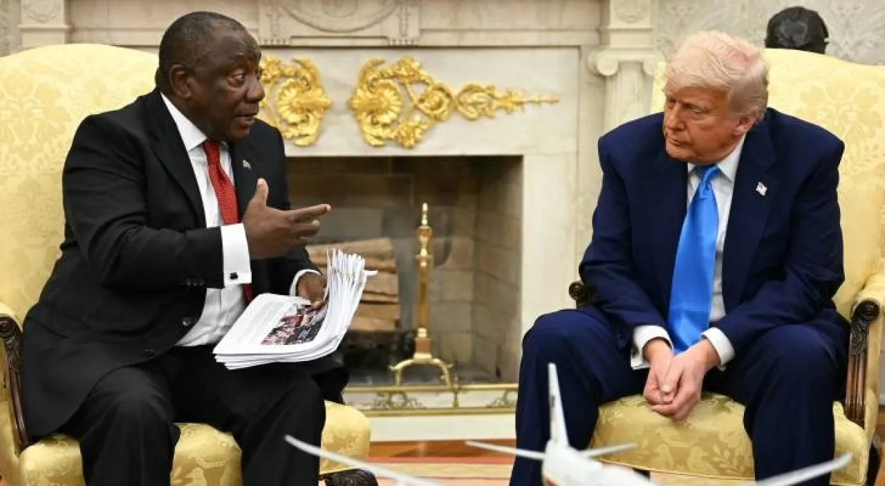 رئيس جنوب إفريقيا لترمب: آسف لا أملك طائرة لأهديك إياها والأخير يرد