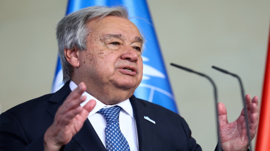 غوتيريش: على إسرائيل أن توافق على السماح بدخول وتسهيل المساعدات اللازمة لغزة