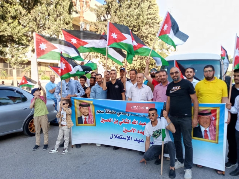 بلديات محافظة إربد وألويتها تتزين احتفاءً بعيد الاستقلال الـ79