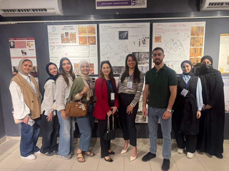 ملتقى التصميم الداخلي التاسع يكرم جامعة البترا