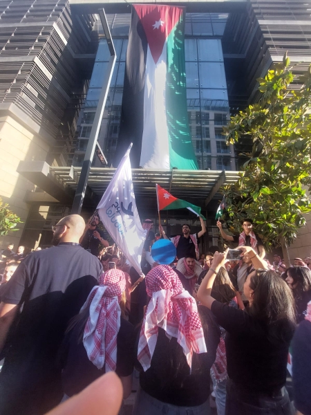 وضوح الأردن تحتفل بعيد الاستقلال ال79 في البوليفارد