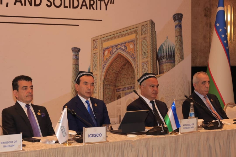 وزير الثقافة يشارك في حفل إعلان سمرقند عاصمة للثقافة الإسلامية