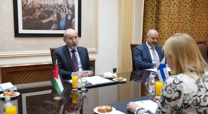 الصفدي يؤكد لوزيرة الخارجية الفنلندية أهمية اعتراف مزيد من الدول بالدولة الفلسطينية