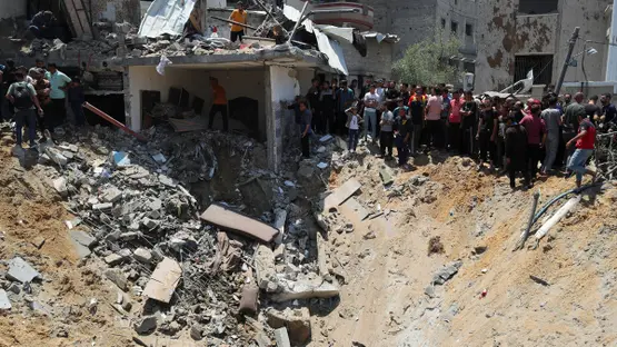 المستشار الألماني لإسرائيل: لا يمكن تبرير إبادة المدنيين في غزة