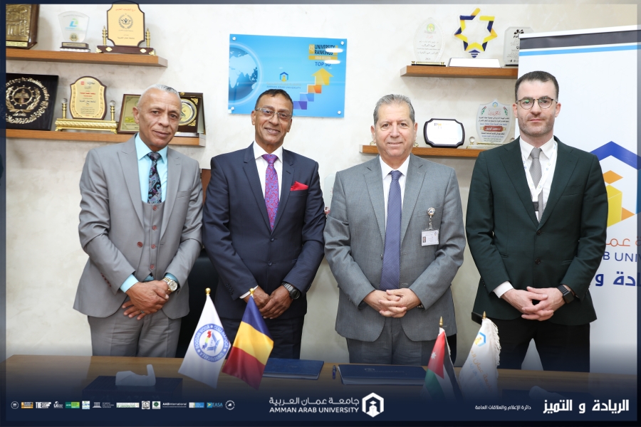 جامعة عمان العربية تُبرم اتفاقية تعاون أكاديمي دولي مع جامعة بوغدان فودا الرومانية ضمن برنامج إيراسموس+