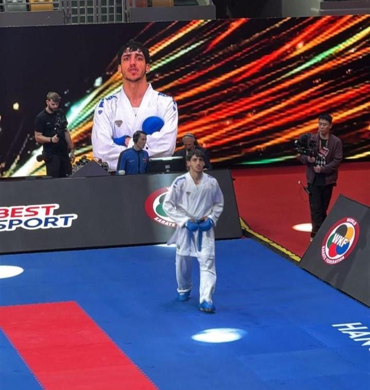 الجعفري يهدي الأردن وجامعة عمان الأهلية ذهبيتي آسيا في الكاراتيه