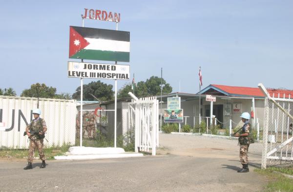 غوتيريش يضع إكليلا من الزهور تكريما لأرواح 68 أردنيا من حفظة السلام