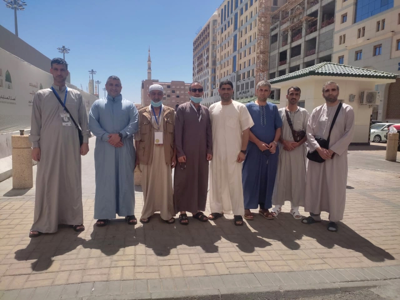 بعثة حج القوات المسلحة الأردنية 50 تصل إلى المدينة المنورة