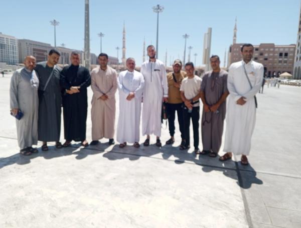 بالصور....بعثة حج القوات المسلحة الأردنية 50 تصل إلى المدينة المنورة