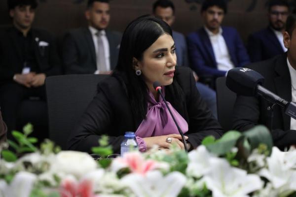 العبادي مندوبة عن وزارة الشباب في ملتقى اتحادات الطلبة بالشرق الأوسط