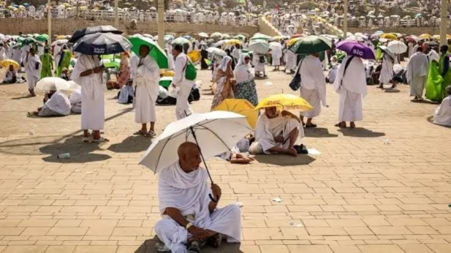 25 حالة إجهاد حراري بين الحجاج