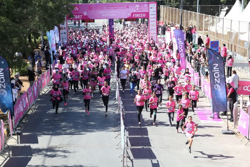 Over 1#44;000 Women Took Part in the Race... Zain Jordan Sponsors Bromine Women’s Race as Exclusive Telecom Sponsor