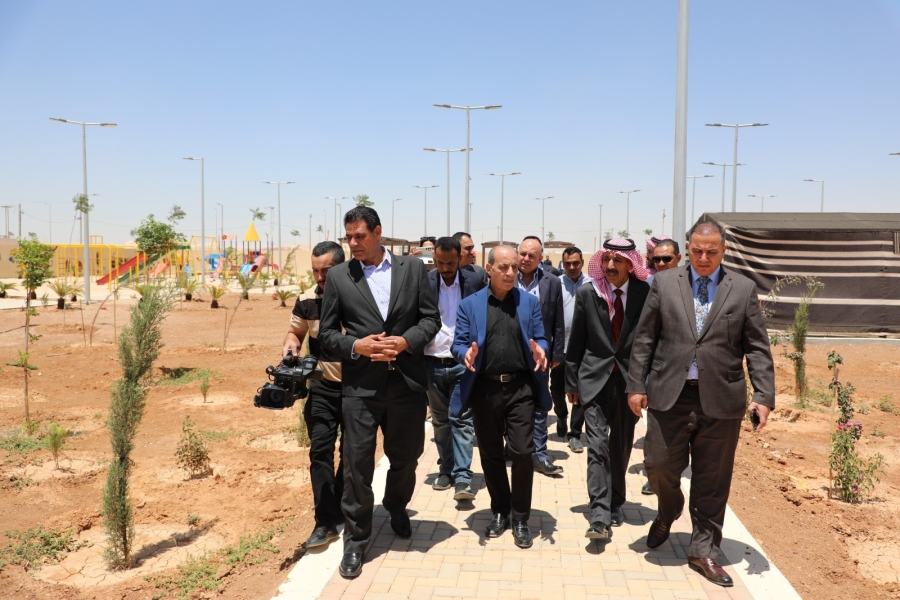 افتتاح مبنى بلدية الحلابات وحديقة الاستقلال