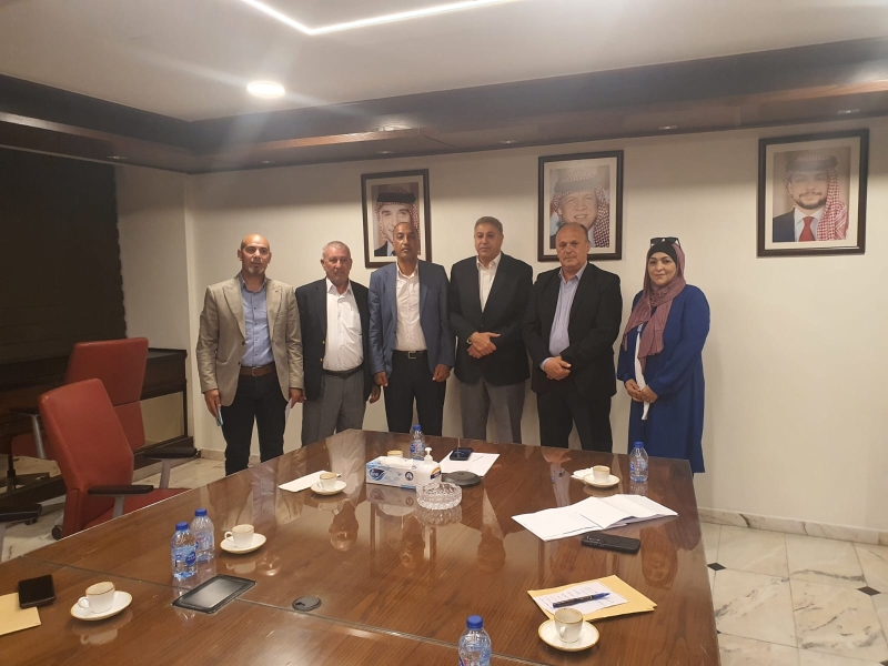 المهندس أبو هديب يبحث مع رئيس وأعضاء  واتحاد الجمعيات الخيرية في الكرك سبل تعزيز التعاون المشترك