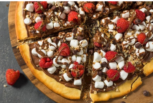 بيتزا الشوكولاتة