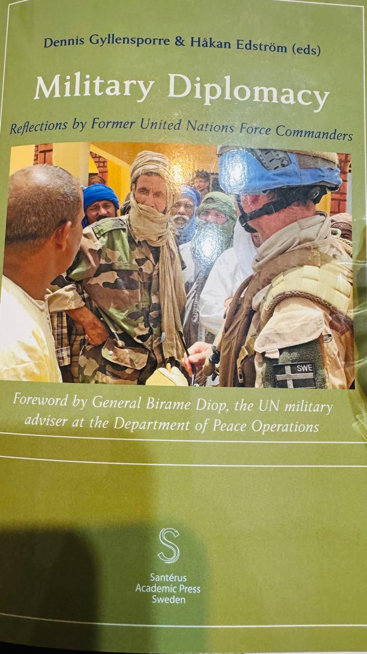 اللواء بني ياسين يساهم بإصدار عالمي حول الدبلوماسية العسكرية