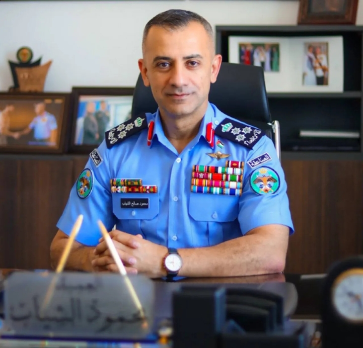 ترفيع مدير الاعلام والشرطة المجتمعية محمود الشياب لرتبة عميد