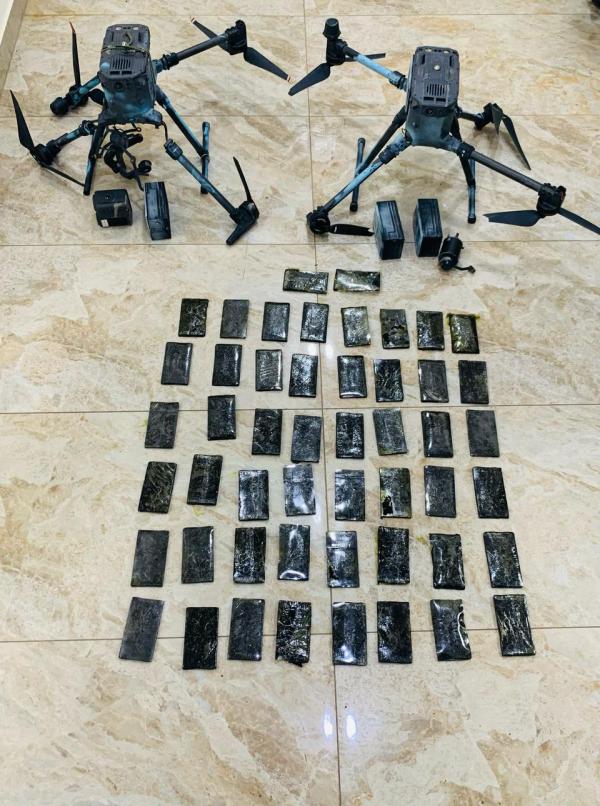 الجيش يحبط محاولة تهريب مواد مخدرة بواسطة ثلاث طائرات مسيّرة