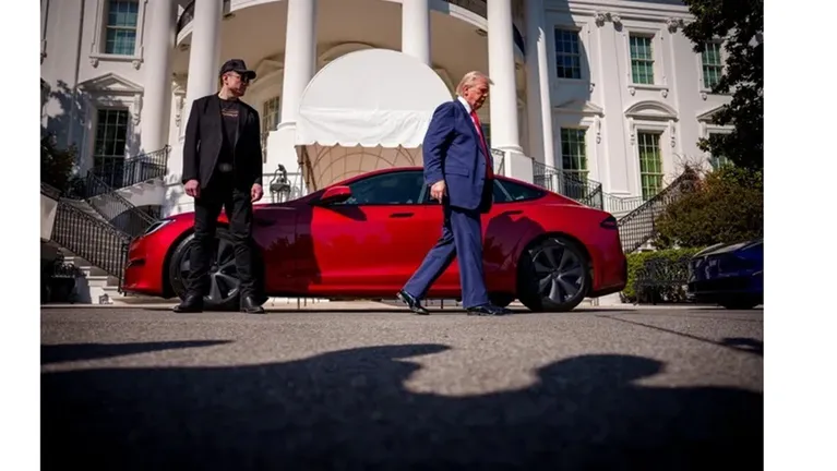 من يحتفظ بتسلا بعد طلاق ترمب وماسك؟