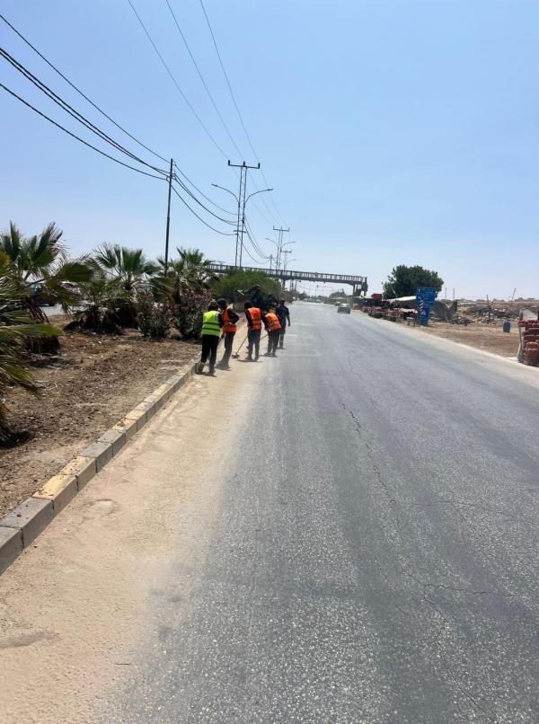 مجلس الخدمات في إربد يواصل جهوده للحفاظ على البيئة خلال العيد