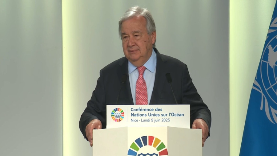 غوتيريش يدعو إلى تحرك عالمي عاجل لحماية المحيطات