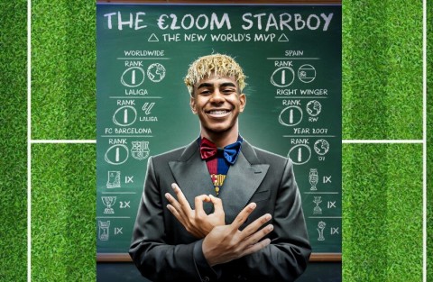 في سن 17 عاما .. لامين جمال يتربع على عرش القيمة السوقية عالميا