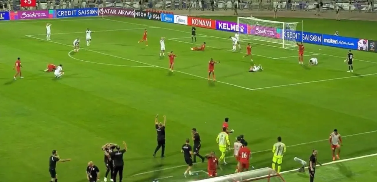 ركلة جزاء تحرم فلسطين من التأهل إلى ملحق المونديال