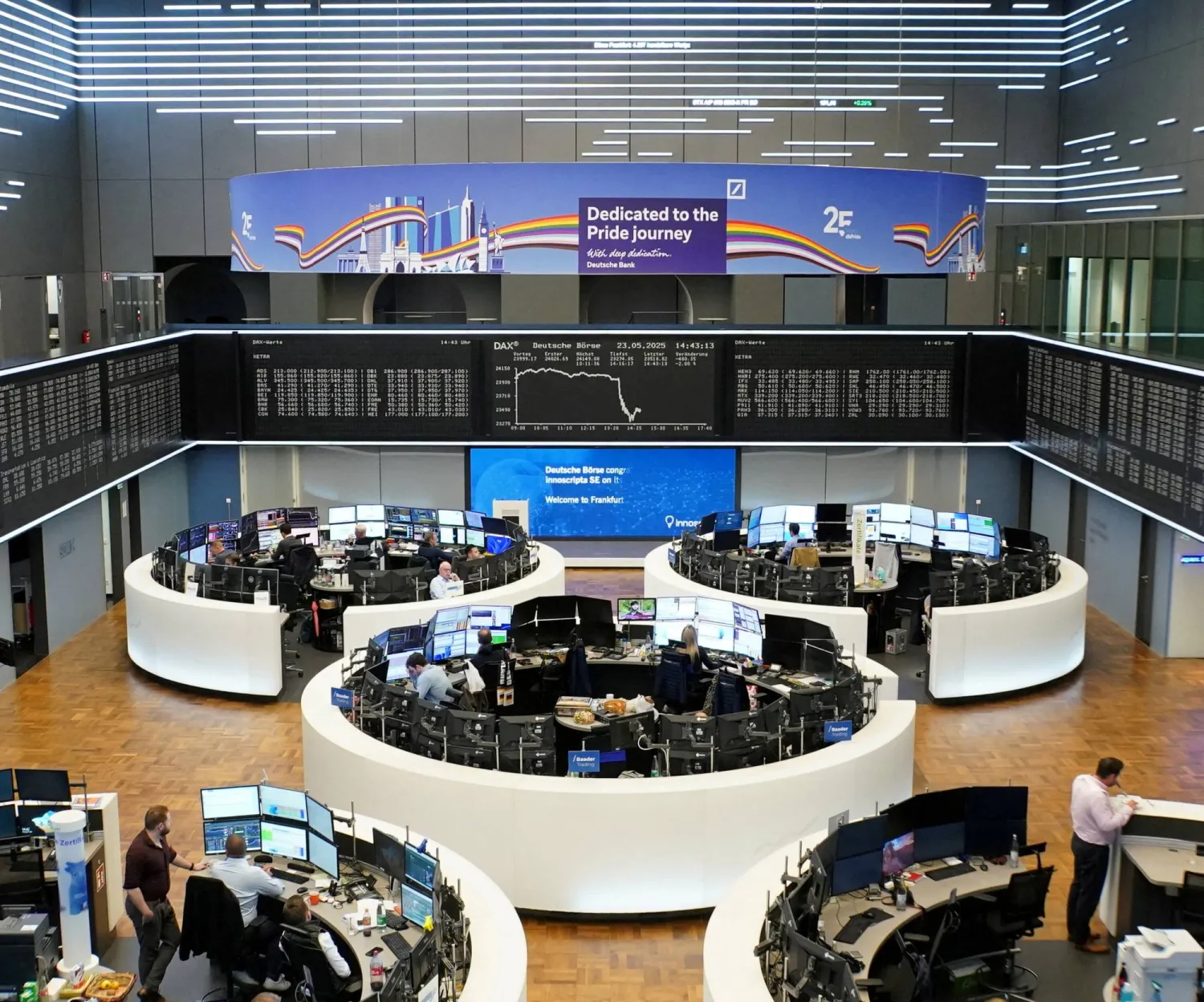 الأسواق الأوروبية تتكبد خسائر أسبوعية وسط التوترات الجيوسياسية