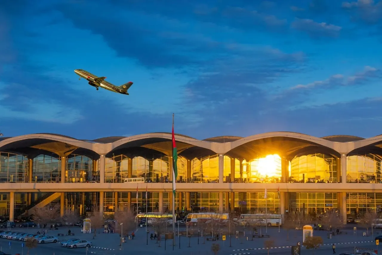 تعليق مؤقت لحركة الطيران في الأجواء الأردنية