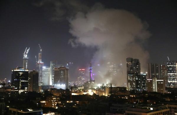 مسيرات وصواريخ .. إيران تطلق دفعة صاروخية جديدة على إسرائيل