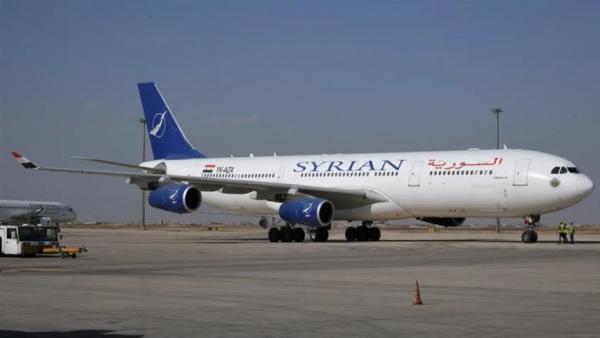 الخطوط الجوية السورية توقف جميع رحلاتها حتى صباح الأحد