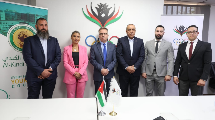اتفاقية شراكة بين اللجنة الأولمبية ومستشفى الكندي