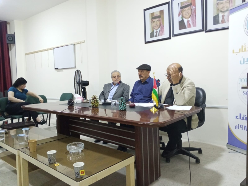 الزرقاء: أمسية شعرية للكاتبين الدكتور ناصر شبانة وزهير أبو شايب