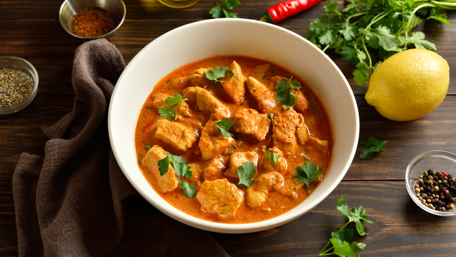 طريقة عمل بتر تشيكن هندي كريمي ولذيذ