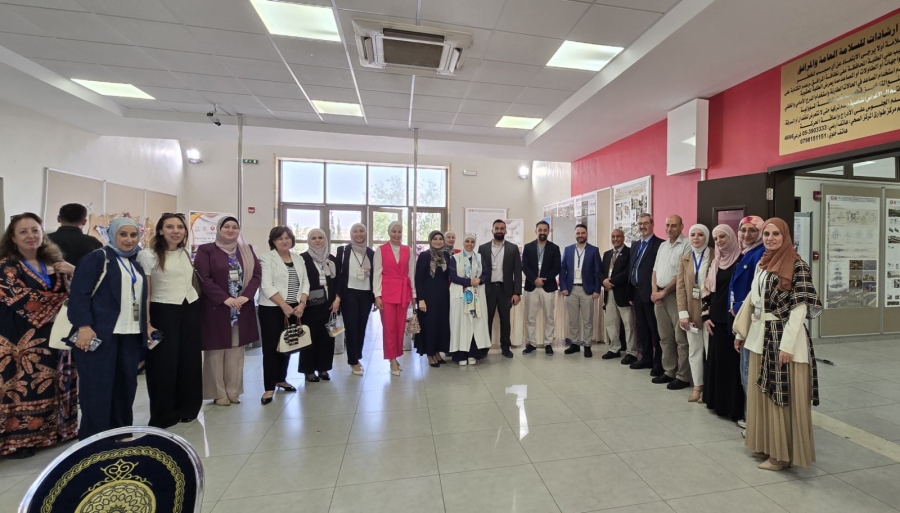 جامعة الزرقاء تشارك في تحكيم مشاريع تخرج هندسية في الجامعة الهاشمية