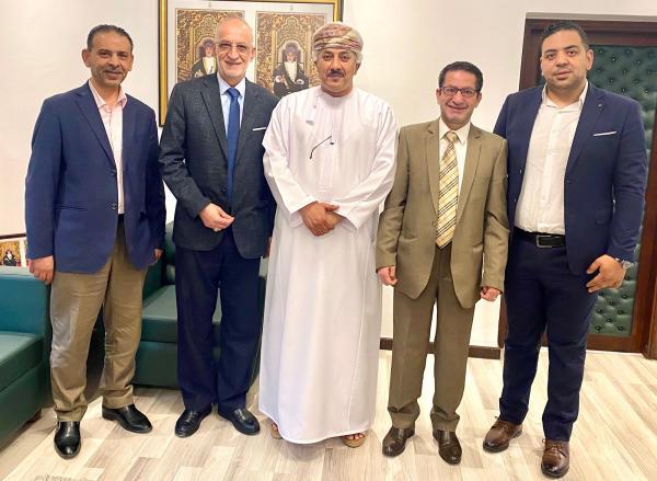 سفير سلطنة عمان يلتقي رئيس وأعضاء اتحاد الناشرين الأردنيين