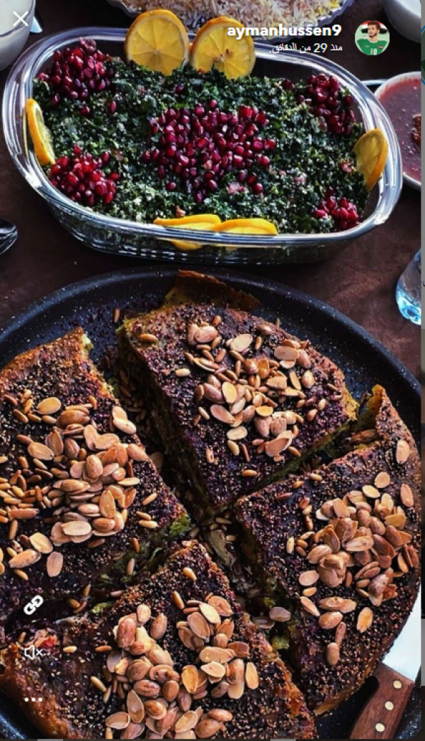 أيمن حسين يتناول المكمورة في إربد