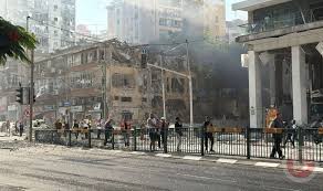 إصابة 12 شخصا في القصف الإيراني لحيفا